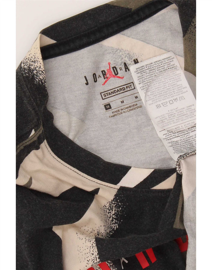 Ανδρικό γραφικό μπλουζάκι Jordan Standard Fit Top Medium πολύχρωμο γεωμετρικό