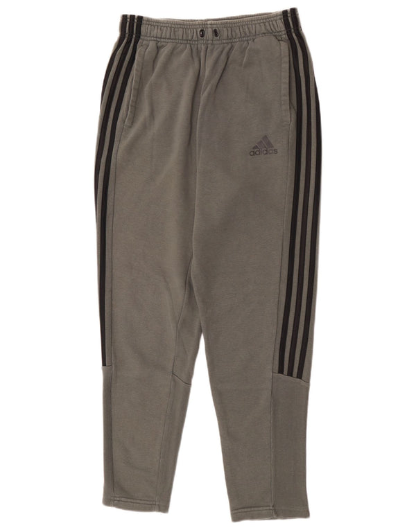 Ανδρική αθλητική φόρμα Adidas, μεσαίο γκρι βαμβακερό