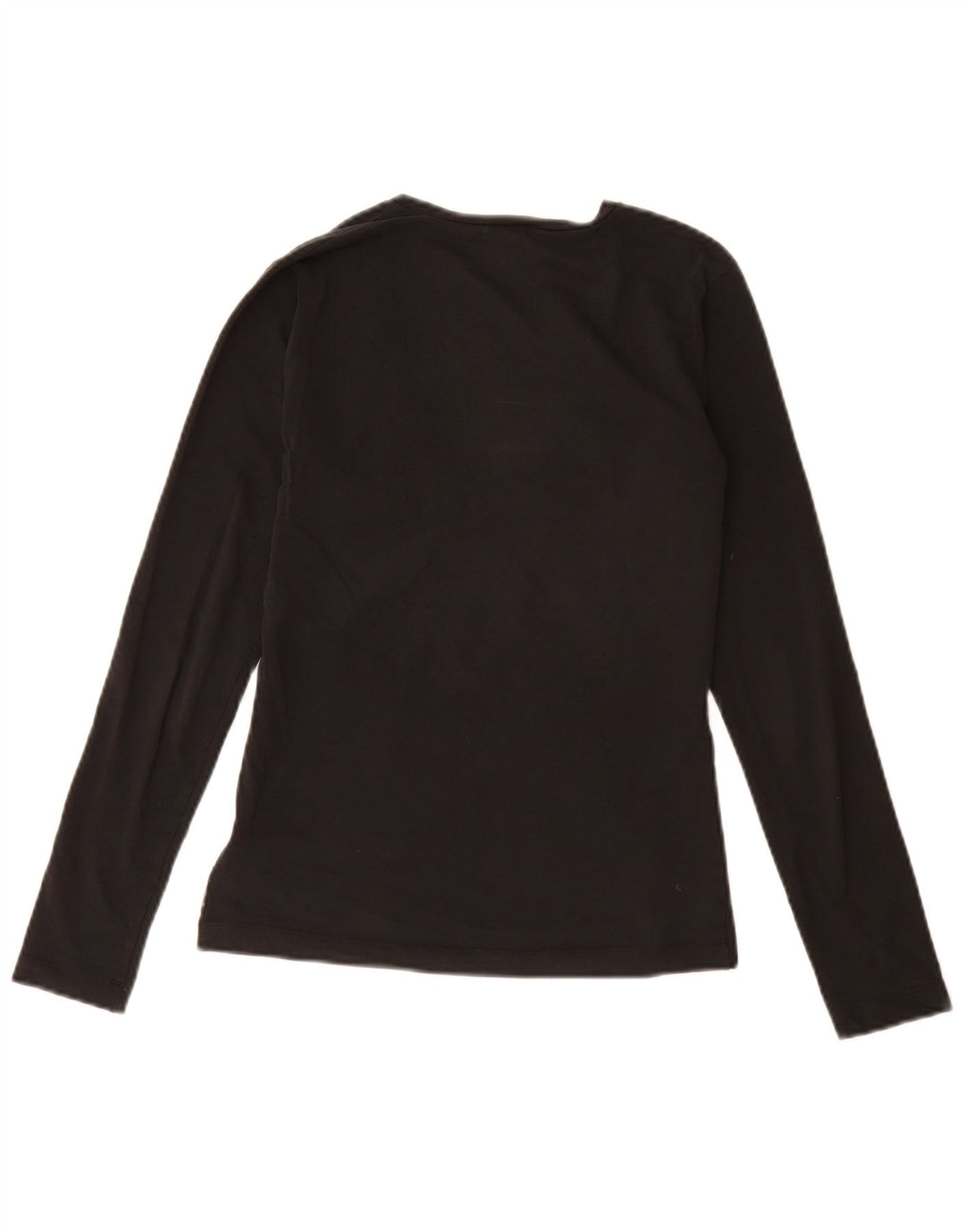 Armani Jeans Γυναικείο Μπλουζ Μακρυμάνικο EU 38 Μεσαίο Μαύρο Βαμβακερό