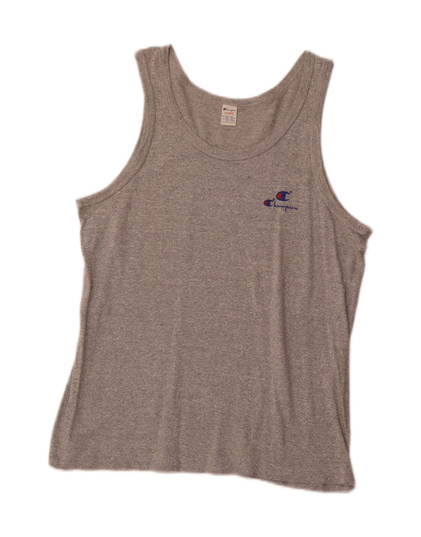 Γυναικείο γιλέκο CHAMPION UK 18 XL Γκρι βαμβακερό σπορ