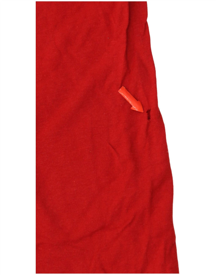 Vans Boys Graphic T-Shirt Top 10-11 ετών Μεσαίο κόκκινο βαμβακερό
