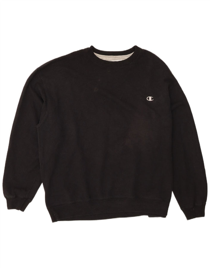 Ανδρικό φούτερ Champion Jumper 3XL Μαύρο βαμβακερό