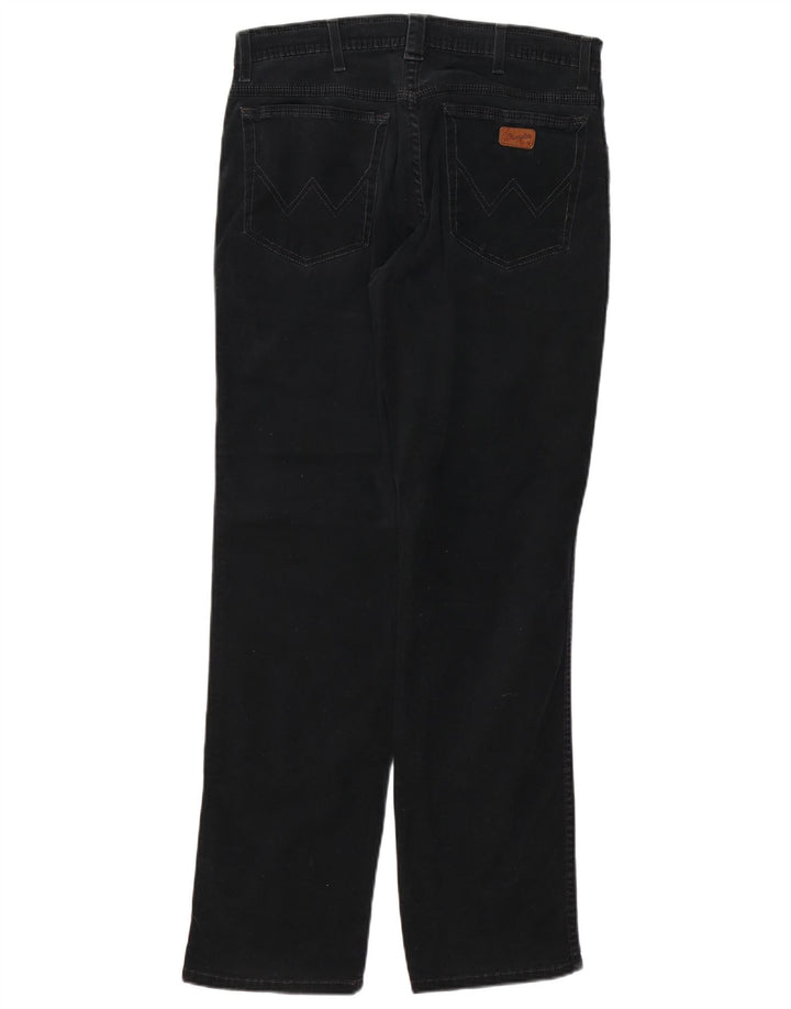 WRANGLER Γυναικείο Texas Stretch ίσιο casual παντελόνι W32 L32 μαύρο
