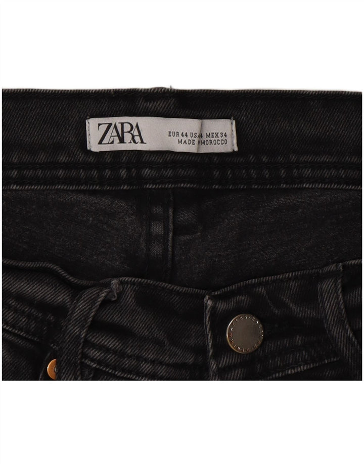 Zara Ανδρικό Slim Jeans EU 44 Large W34 L30 Γκρι βαμβακερό
