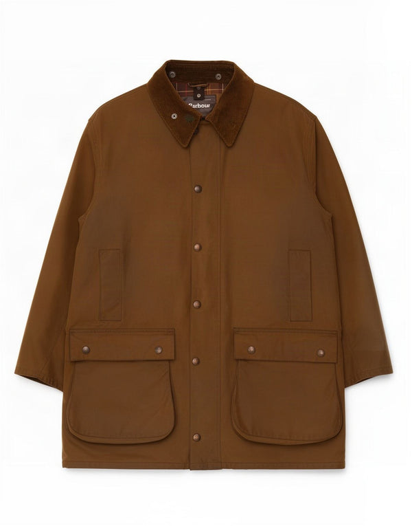 Ανδρικό κερωμένο βαμβακερό μπουφάν Barbour UK 46 XL καφέ