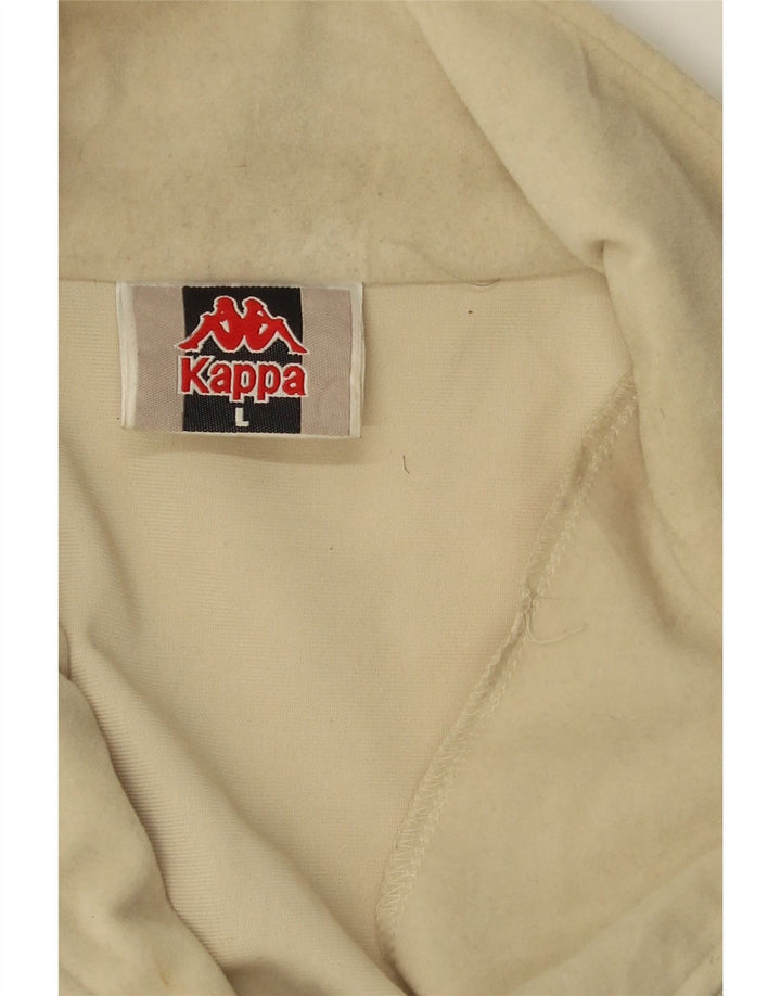 Ανδρική φόρμα KAPPA Top Jacket Large Off White Colourblock