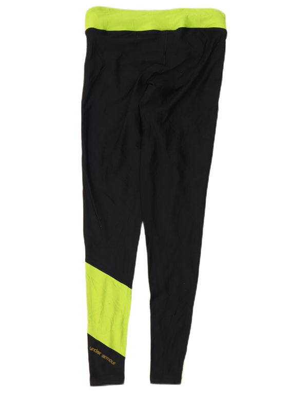 Under Armour Γυναικείο κολάν UK 8 Small Black Colourblock Πολυεστέρας