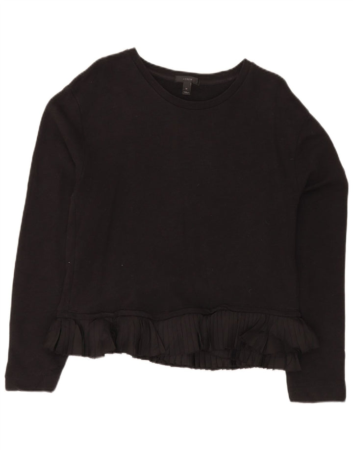 Γυναικεία φούτερ J. CREW Jumper UK 14 Medium Black Cotton