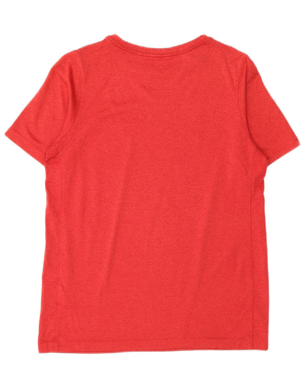 Γραφικό μπλουζάκι Nike Boys Dri Fit Top 12-13 ετών μεγάλο κόκκινο πολυεστέρα