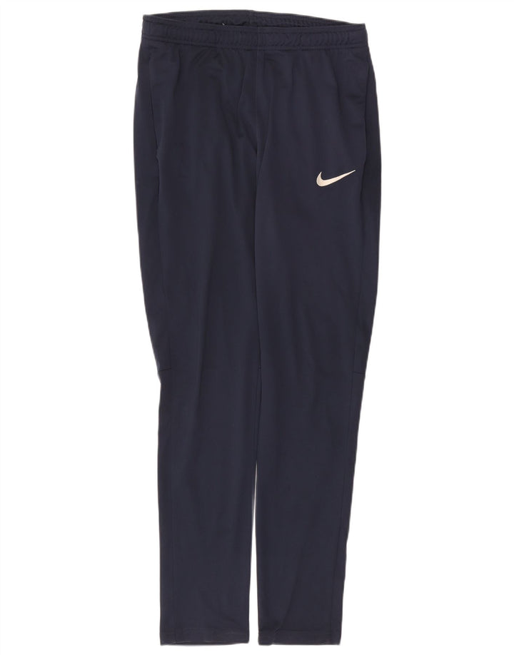 Ανδρικές φόρμες Nike Dri Fit Παντελόνια μεσαίου μπλε ναυτικού πολυεστέρα