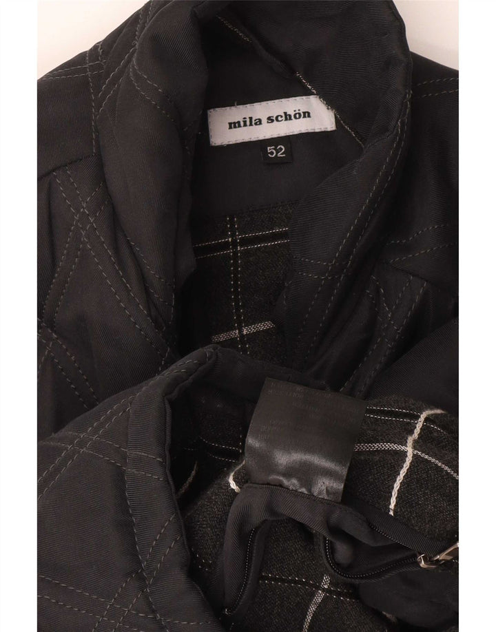 Mila Schon Γυναικεία επένδυση Gilet EU 52 4XL Μαύρος Πολυεστέρας