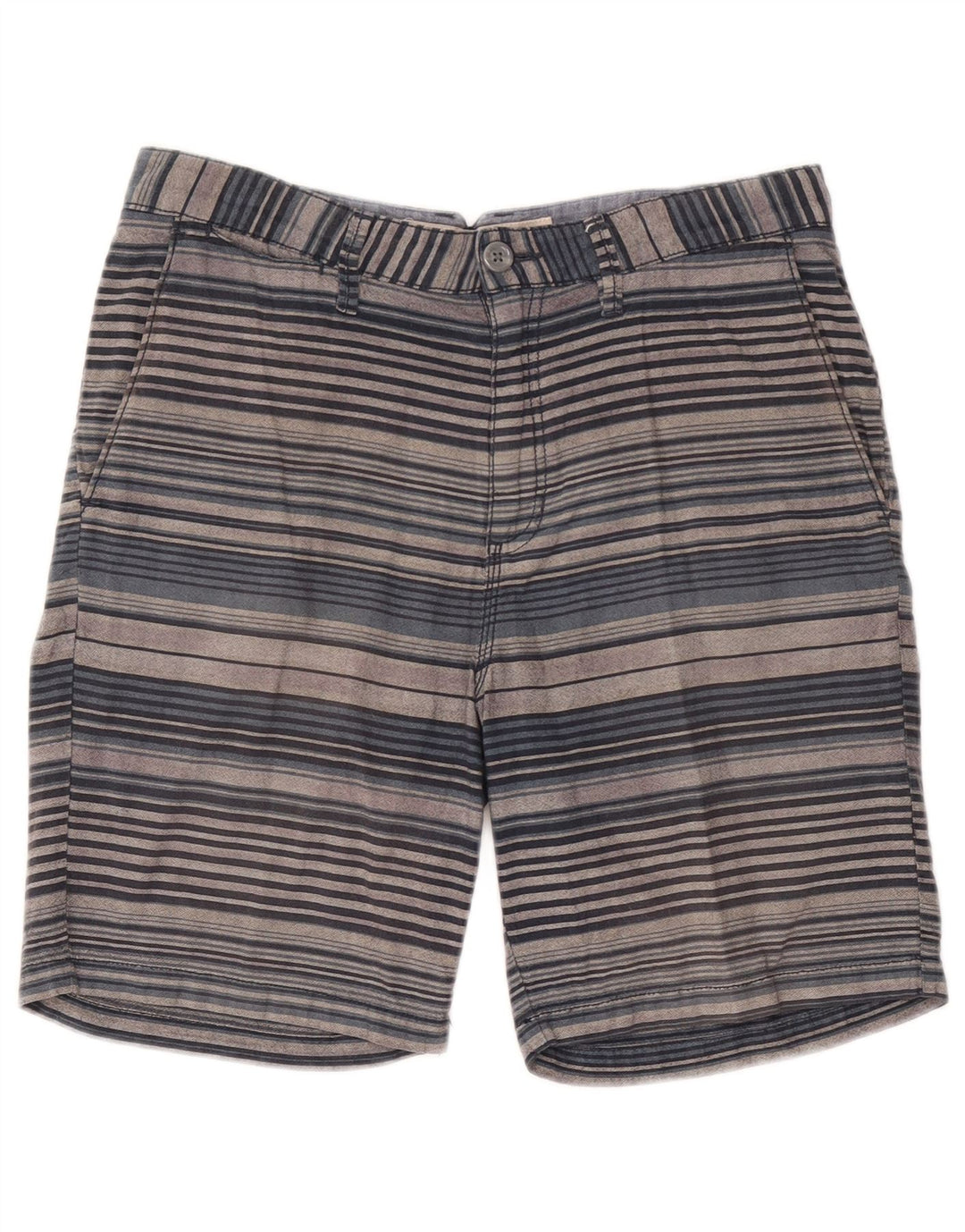 Ανδρικό σορτς Chino Vans W32 Βαμβακερό μεσαίο γκρι ριγέ