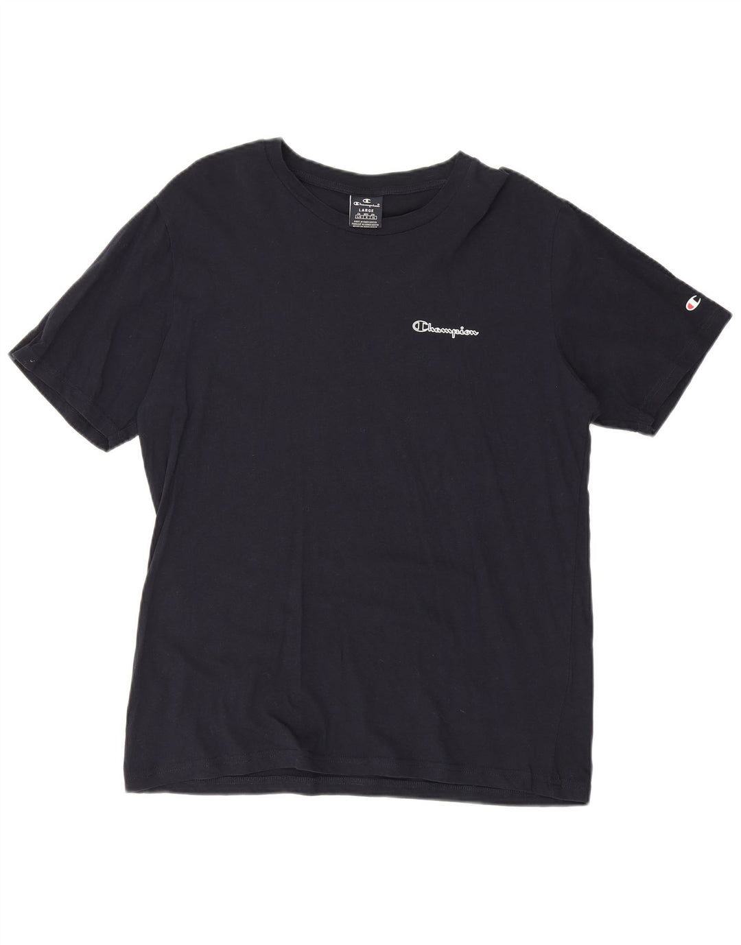 Ανδρικό T-Shirt Champion Top Large Navy Blue από βαμβάκι