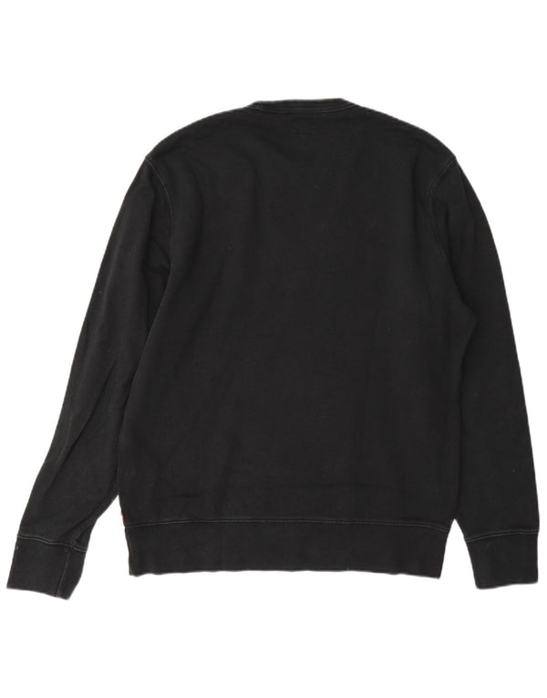 Γυναικείο γραφικό φούτερ Levi's Jumper UK 10 Small Grey Cotton