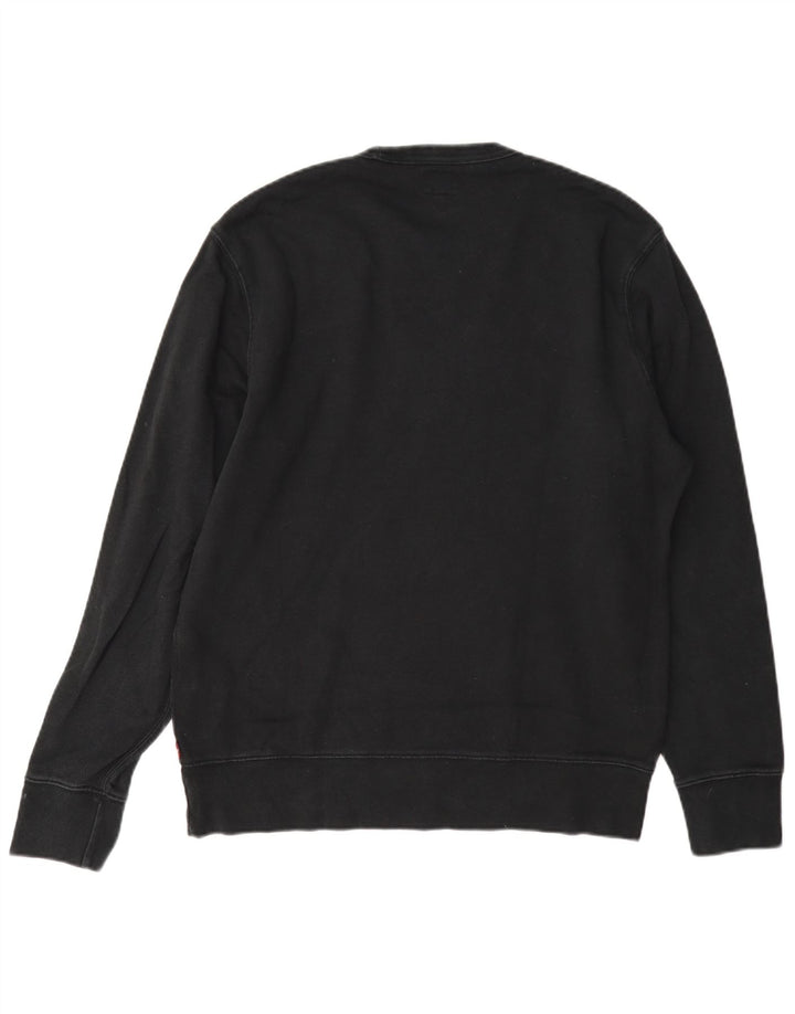 Γυναικείο γραφικό φούτερ Levi's Jumper UK 10 Small Grey Cotton
