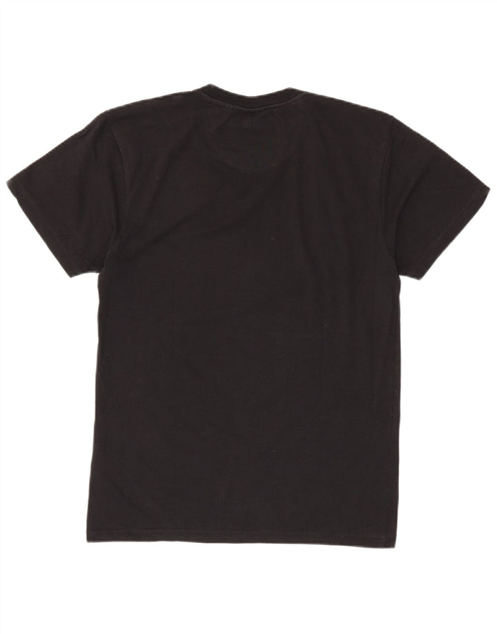Ανδρικό T-Shirt Fila Top μεσαίο μαύρο βαμβακερό