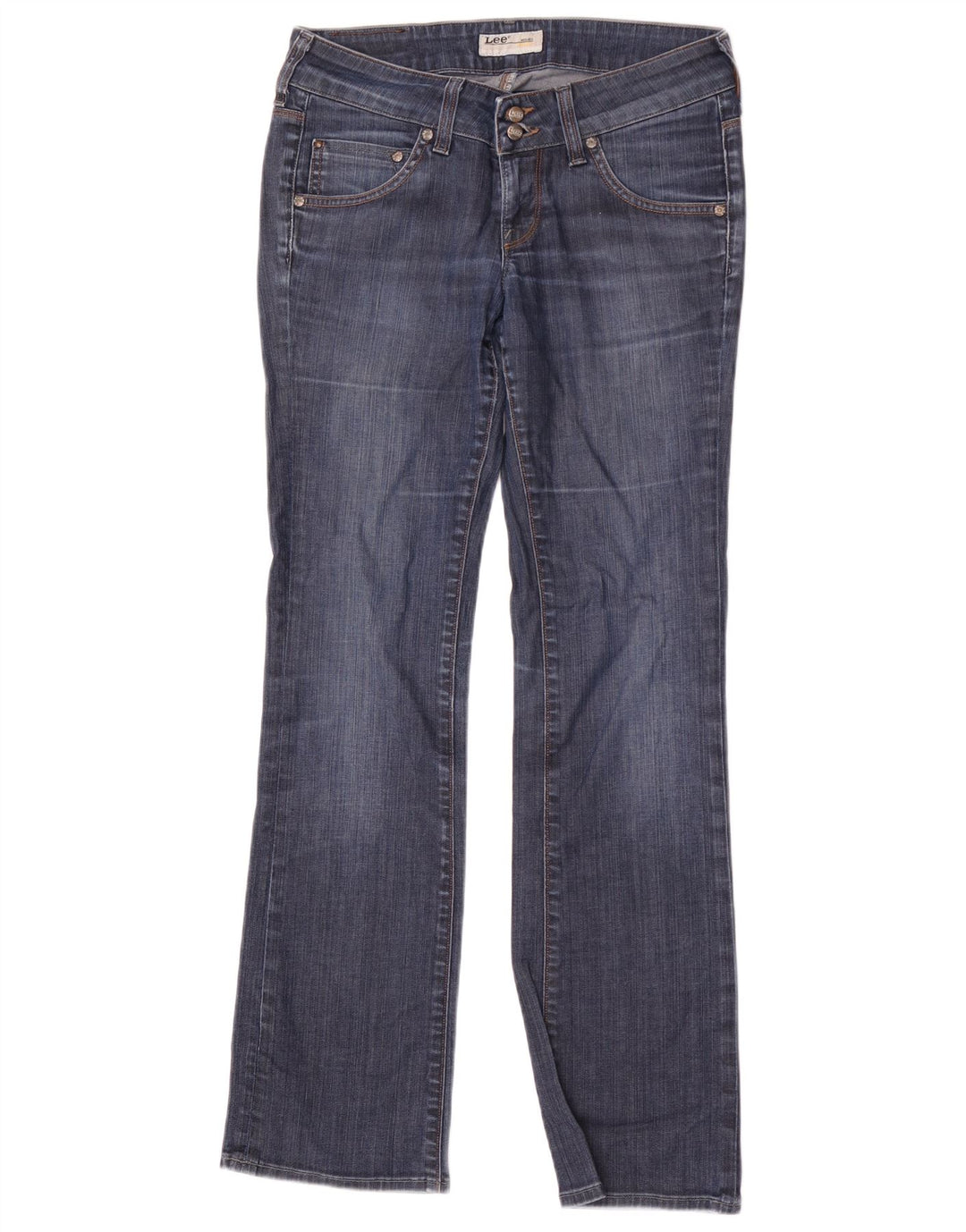 Lee Womens Bootcut Jeans W28 L31 Navy Blue