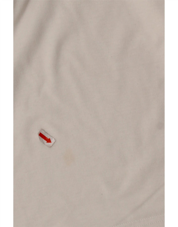 ARMANI JUNIOR Γραφικό μπλουζάκι για αγόρια 11-12 ετών λευκό βαμβακερό