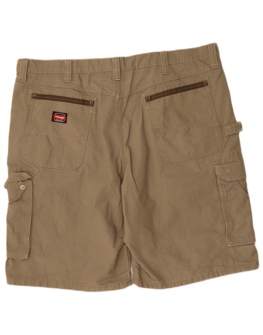 Ανδρικό σορτς Cargo Wrangler W42 2XL Χακί βαμβακερό