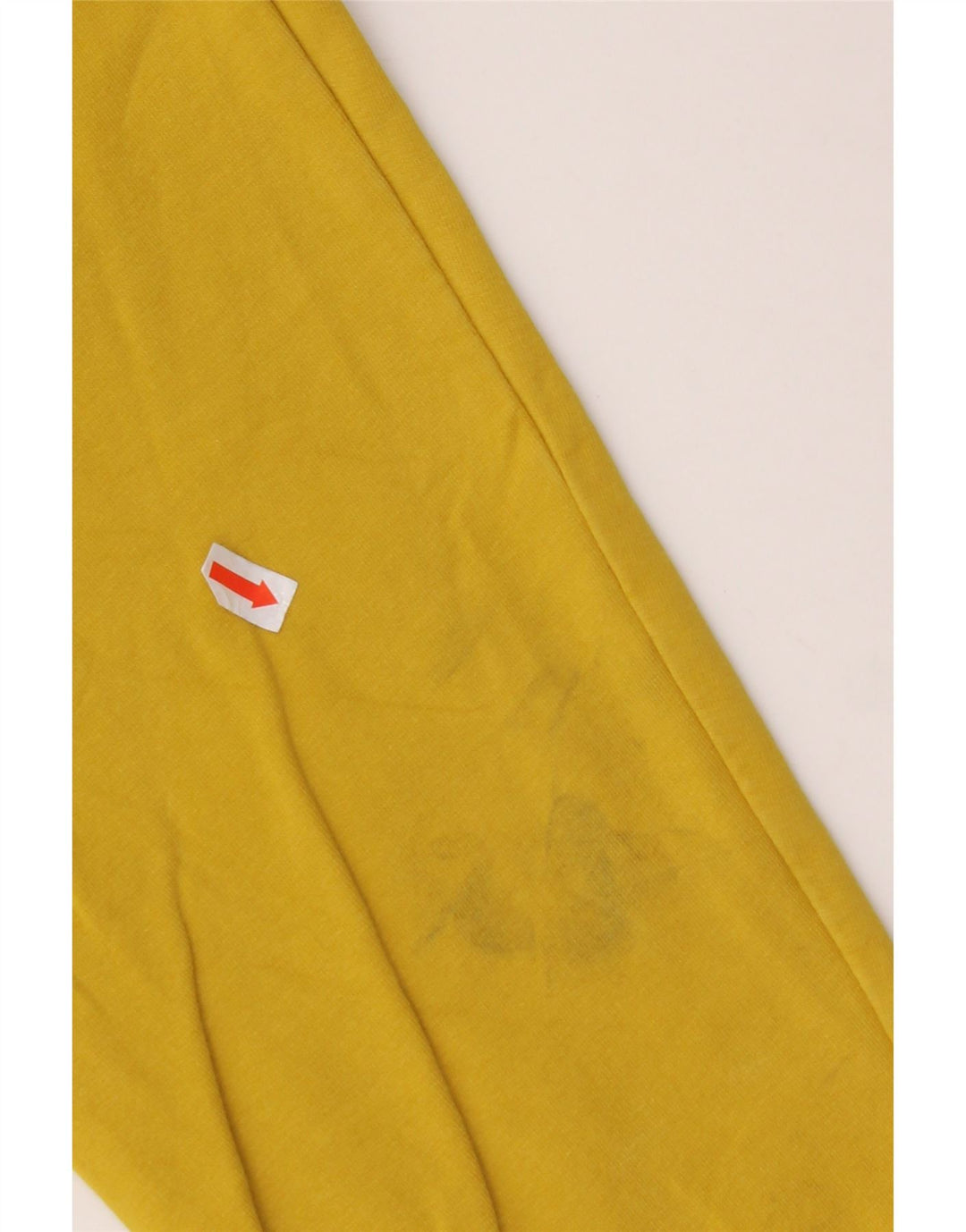 Γραφικό φούτερ CAT Boys Jumper 13-14 ετών Κίτρινο βαμβακερό μπλοκ