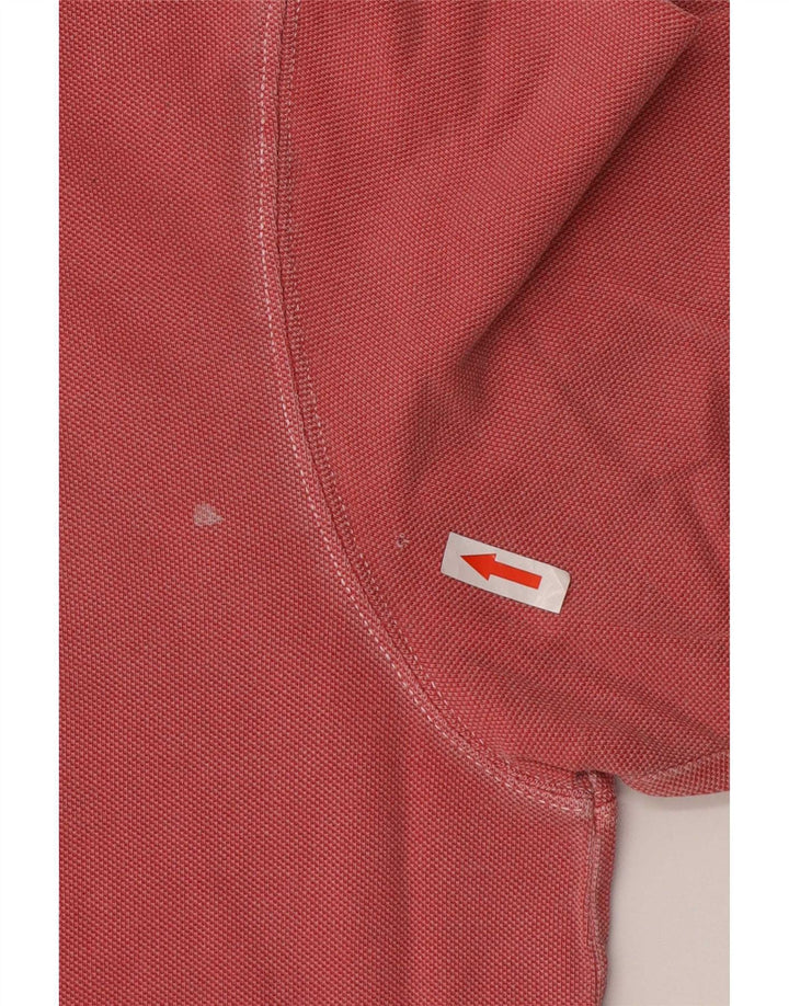 Ανδρικό πουκάμισο πόλο Tommy Hilfiger, μεγάλο κόκκινο βαμβακερό