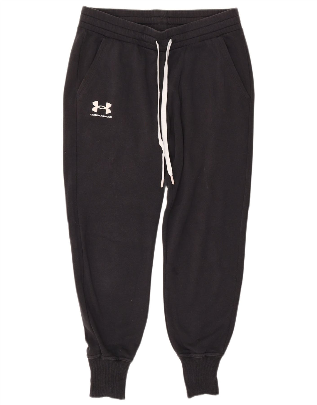 Γυναικεία αθλητική φόρμα UNDER ARMOR Παντελόνι Joggers Μεσαίο Navy Μπλε Βαμβακερό