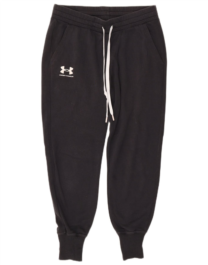 Γυναικεία αθλητική φόρμα UNDER ARMOR Παντελόνι Joggers Μεσαίο Navy Μπλε Βαμβακερό
