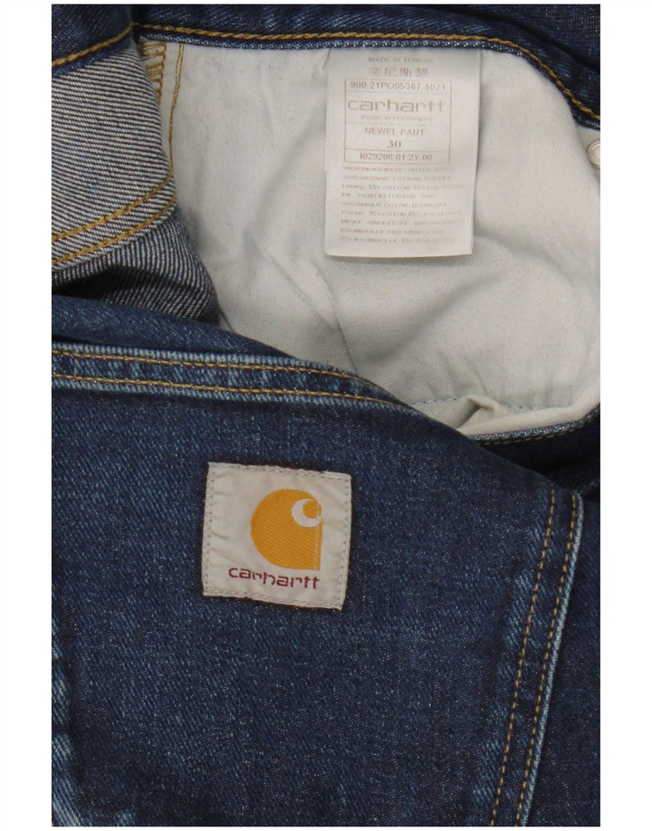 Ανδρικό Slim Jeans Carhartt W30 L29 Navy Blue Cotton