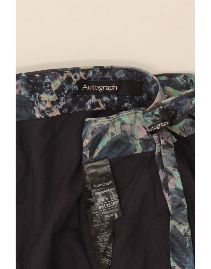 Marks & Spencer Γυναικεία Pencil Φούστα UK 12 Medium W30 Πολύχρωμη