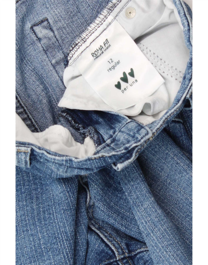 Γυναικεία Marks & Spencer Per Una Bootcut Jeans UK 12 Medium W30 L29 Blue