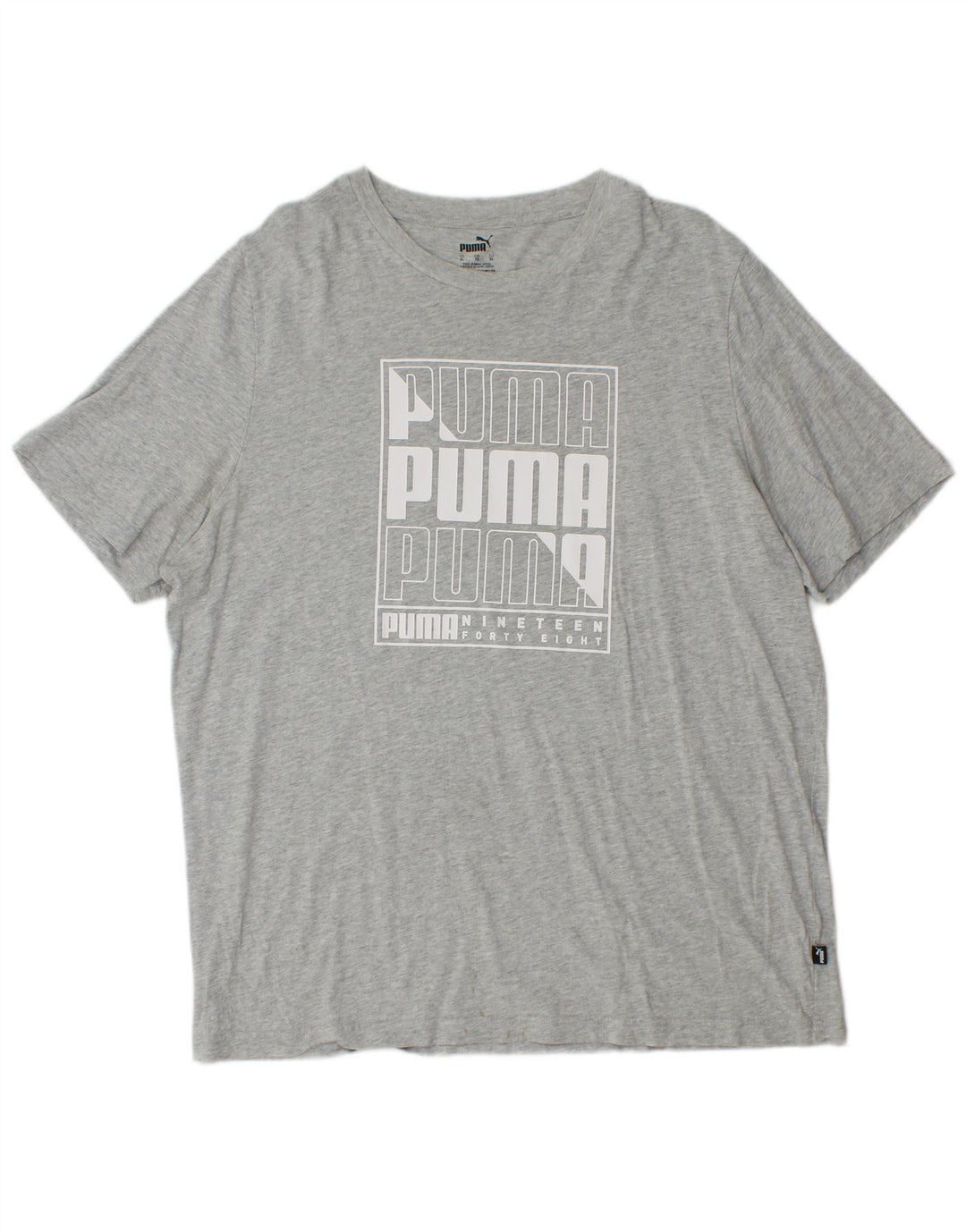 Ανδρικό γραφικό T-Shirt PUMA Top XL Grey Flecked
