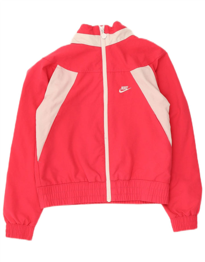 Κοριτσίστικη φόρμα Nike Top Jacket 10-11 Years Medium Pink Colourblock