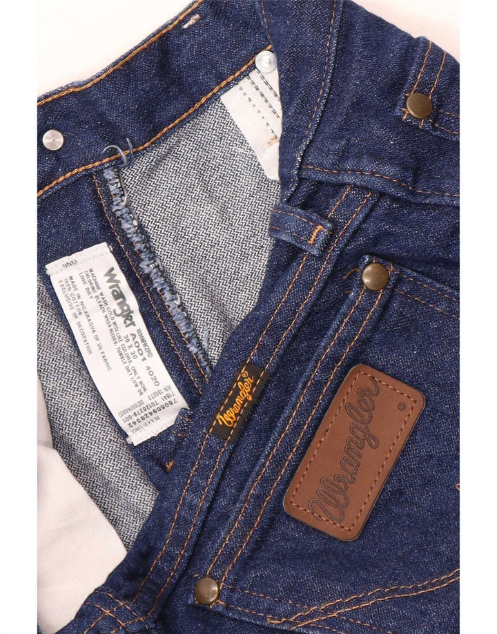 Ανδρικό Slim Jeans Wrangler W30 L30 Navy Blue Cotton