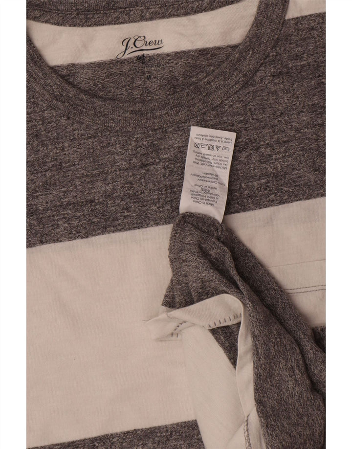 Ανδρικό T-Shirt J. Crew Top Βαμβακερό μεσαίο γκρι ριγέ