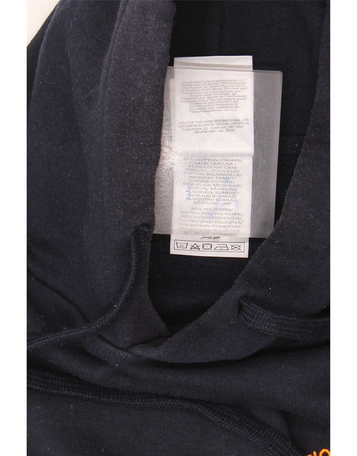 Russell Athletic Ανδρικό Hoodie Jumper Μεσαίο ναυτικό Βαμβακερό
