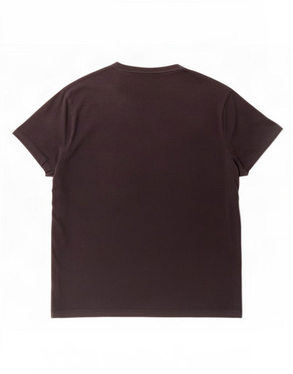Emporio Armani Γυναικείο T-Shirt Top UK 18 XL Μαύρο βαμβακερό