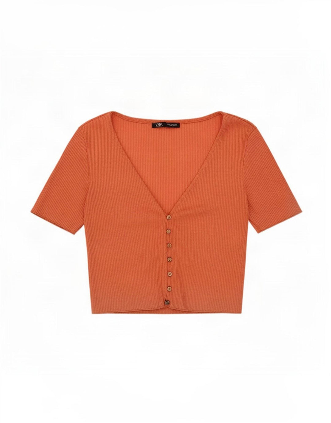 Zara γυναικείο κοντομάνικο τοπ UK 12 Medium Pink