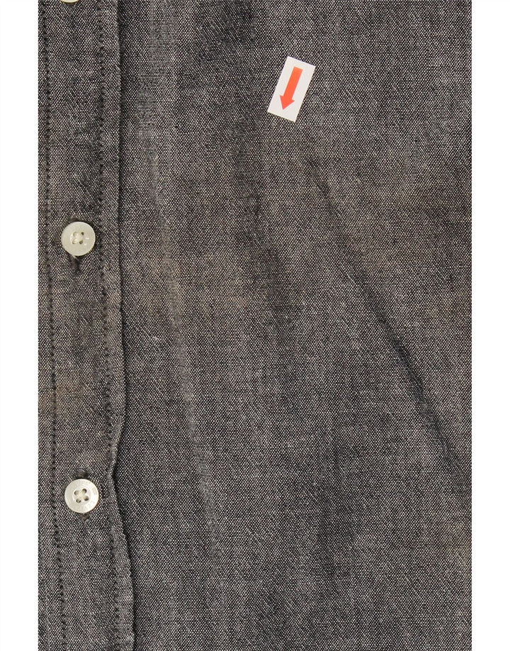LEVI'S Mens Shirt Large Grey Cotton Vintage Levi's and Second-Hand Levi's from Messina Hembry 