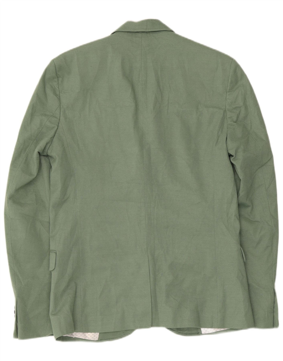 ZARA Ανδρικό σακάκι blazer 2 κουμπιών UK 40 Large Green