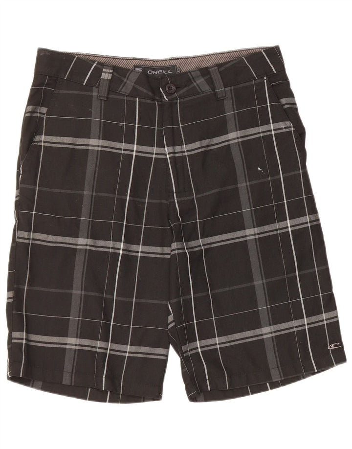 Γυναικείο σορτς Chino O'Neill W32 Medium Black Check Polyester