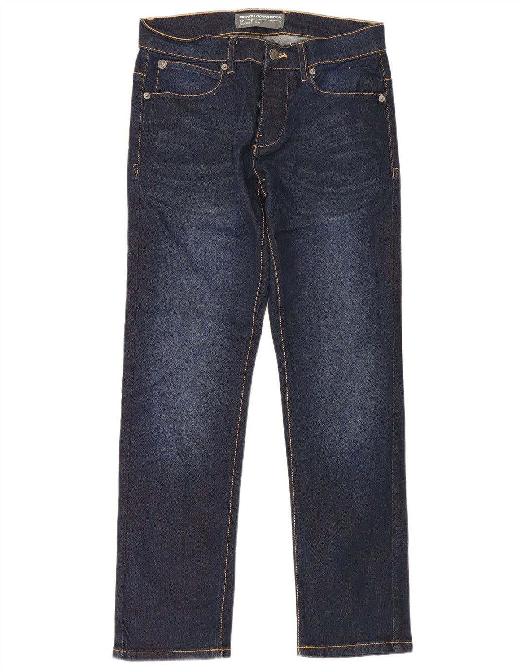French Connection Ανδρικό Slim Jeans W30 L30 Navy Blue Cotton