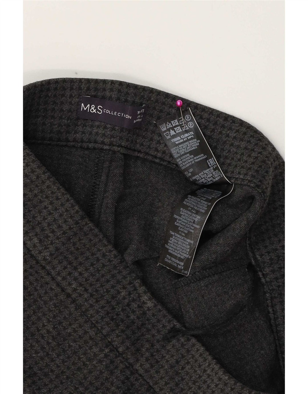 Γυναικεία κολάν Marks & Spencer UK 10 Small W28 L23 Grey Houndstooth