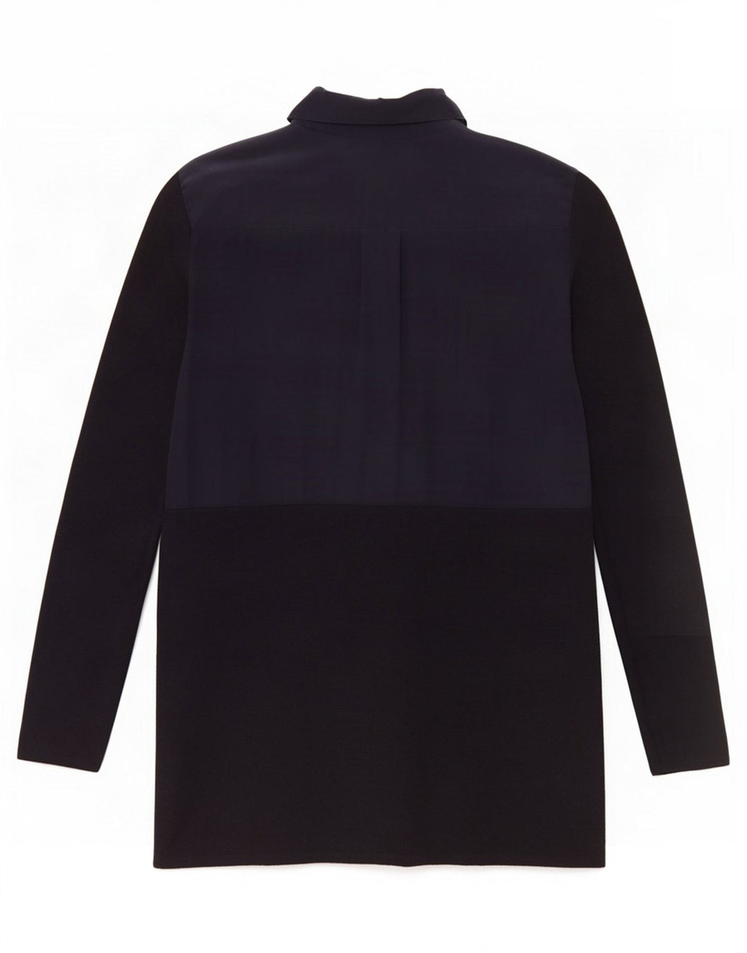 Cos Γυναικείο φόρεμα άλτης UK 10 Small Navy Blue Wool