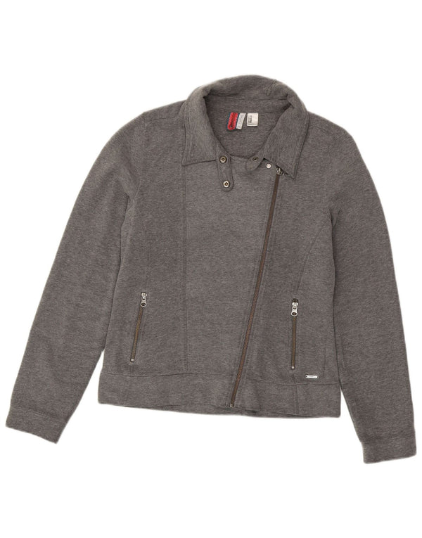 Γυναικεία αθλητική φόρμα O'Neill Top Jacket UK 14 Large Grey Flecked Cotton