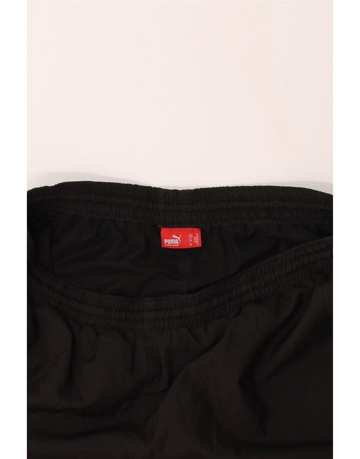 PUMA Mens Sport Shorts Medium  Black Vintage Puma and Second-Hand Puma from Messina Hembry 