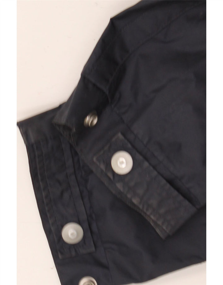 Armani Jeans Ανδρικό μπουφάν βροχής UK 40 Large Navy Blue Polyamide
