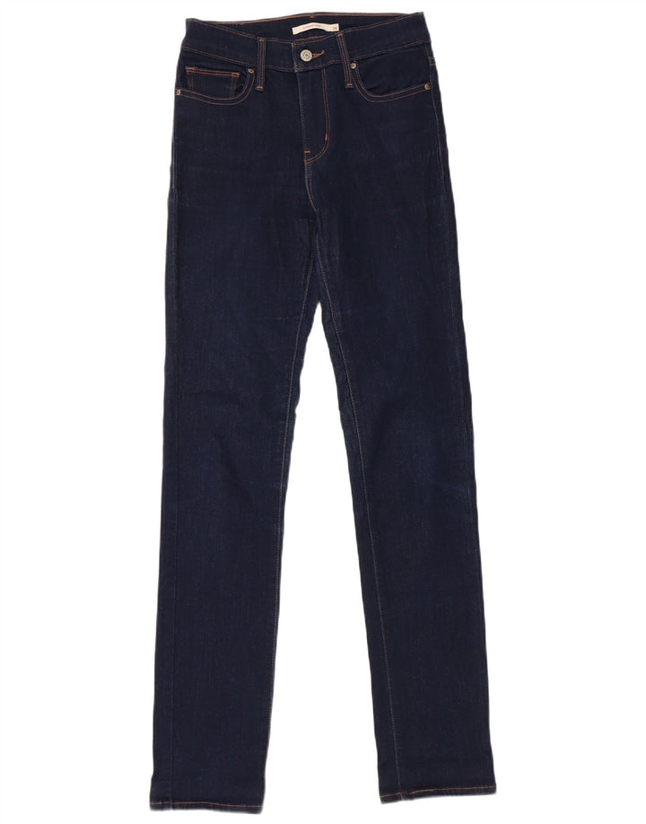 Γυναικείο Levi's Slimming Slim Jeans W26 L32 Navy Blue Cotton
