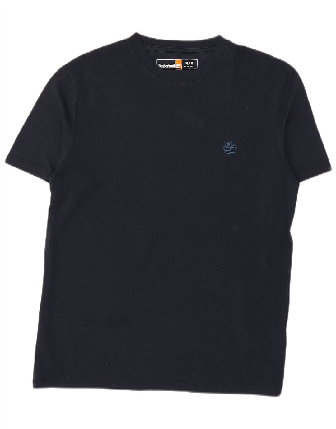 TIMBERLAND Ανδρικό T-Shirt Slim Fit Τοπ μεσαίου μπλε βαμβακερό