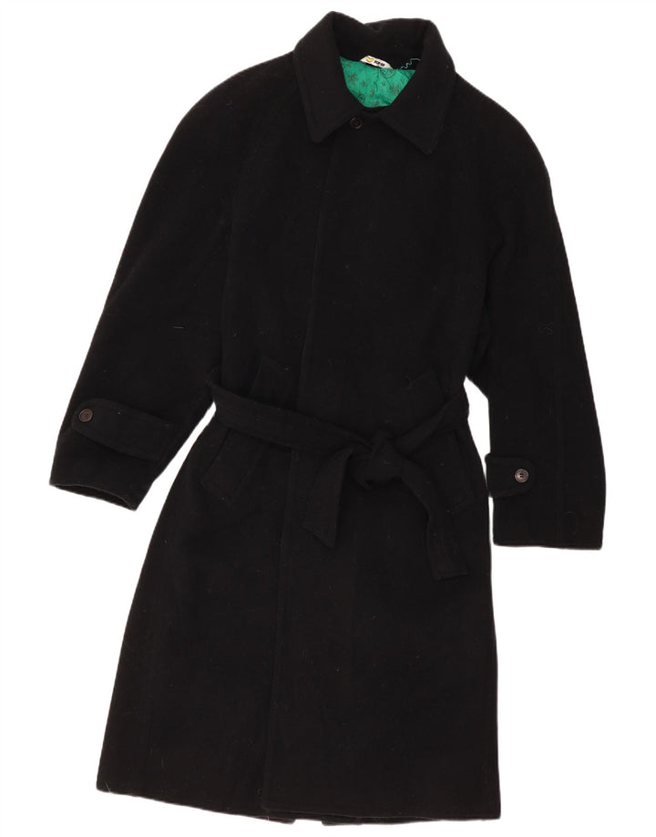 POP 84 Ανδρικό Πανωφόρι UK 36 Small Black Wool