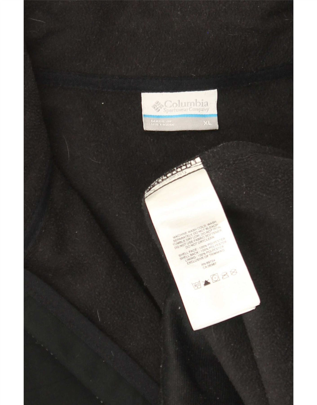 Ανδρική φόρμα Columbia Top Jacket XL Μαύρο Πολυεστέρας